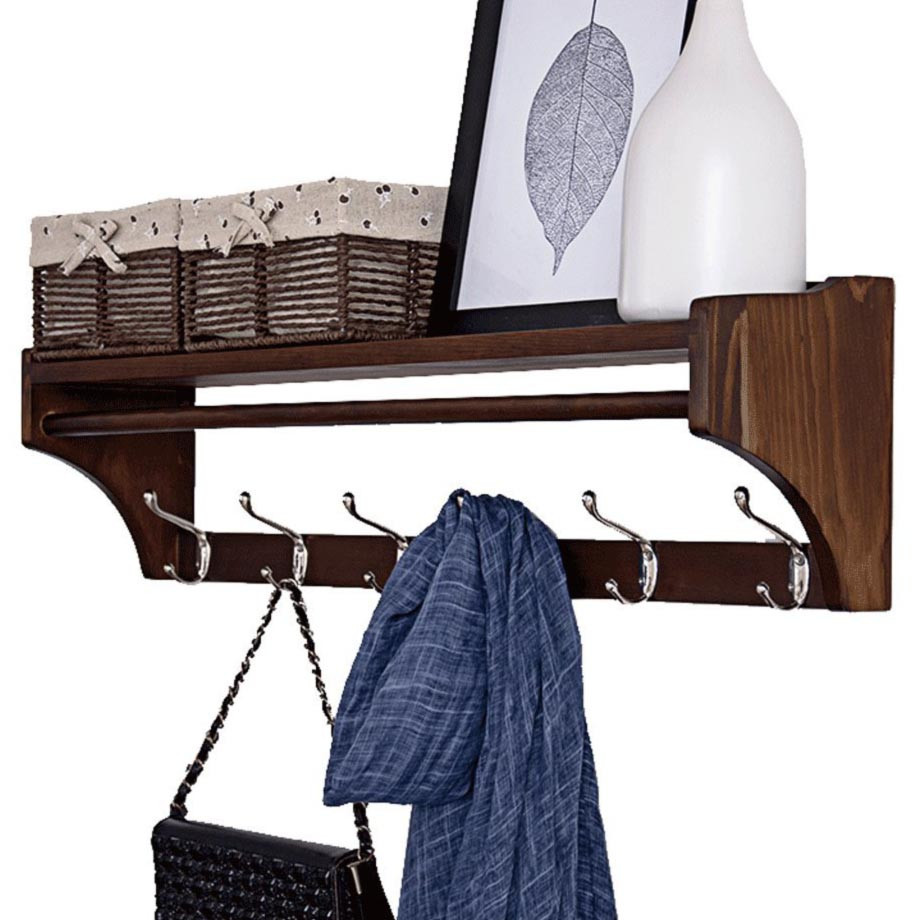 Вішалка для одягу "Гамільтон 6" капучино Миколаїв - фото 1