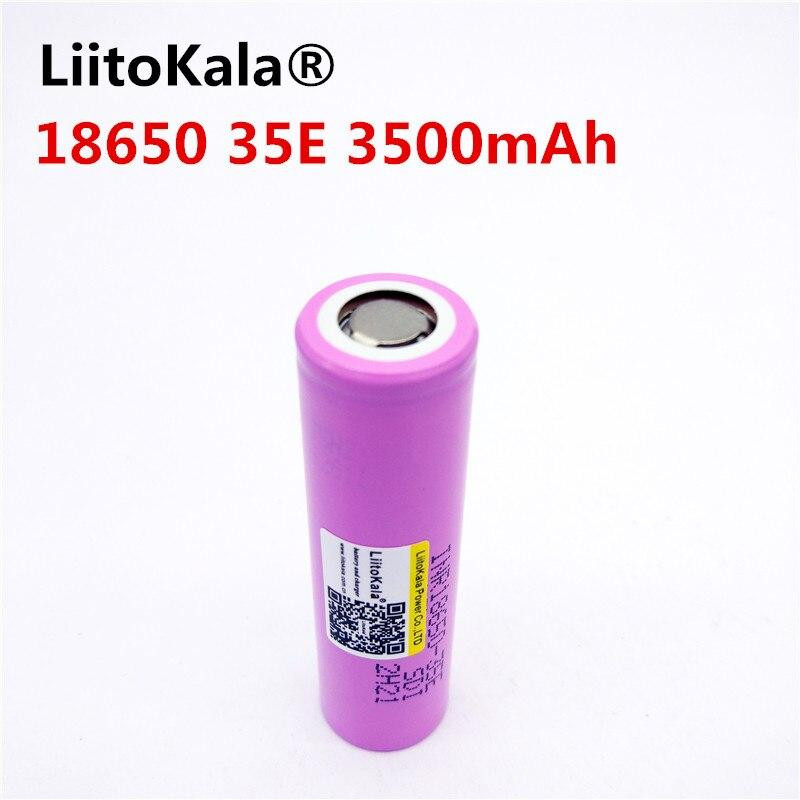Аккумулятор 18650 Samsung INR18650-35E 3500mAh Розовый Киев - изображение 2