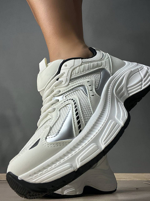 Кросівки жіночі Navigator 4-1 комбіновані сітка зі вставками білі , 36, 22,5 см Київ - фото 7