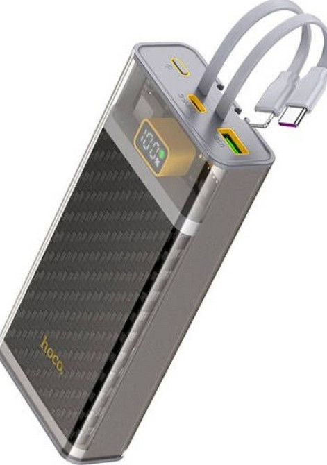 Павербанк зі швидкою зарядкою  20000mAh HOCO J104A гарантія є ОПТ Киев - изображение 3