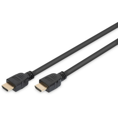 Кабель мультимедійний HDMI M to HDMI M 1.0m 8K Digitus (AK-330124-010-S) Вінниця - фото 1