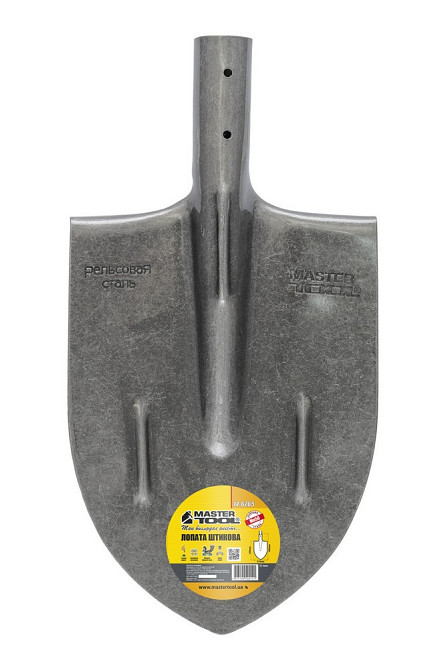 Лопата штикова MASTERTOOL 210х290х405 мм лакове покриття 14-6265 Ровно - изображение 1