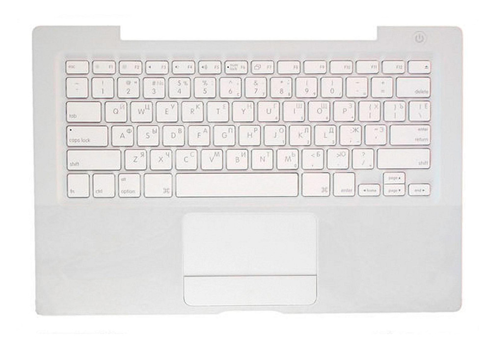 Клавиатура для ноутбука Apple MacBook (A1181) White, (White TopCase), RU Вінниця - фото 2