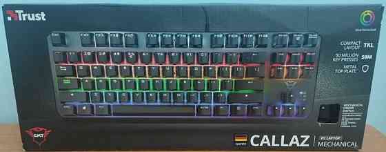 Клавіатура: Trust GXT834 CALLAZ Tkl KEYBOARD. Київ