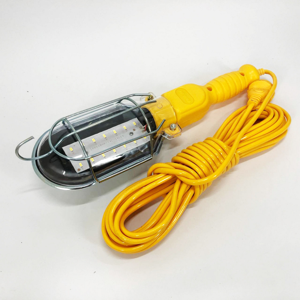 Фонарь переносной WORKING PLD-9014 от сети 220 V, кабель 10м, крюк для подвешивания EX-61 Львов - изображение 10