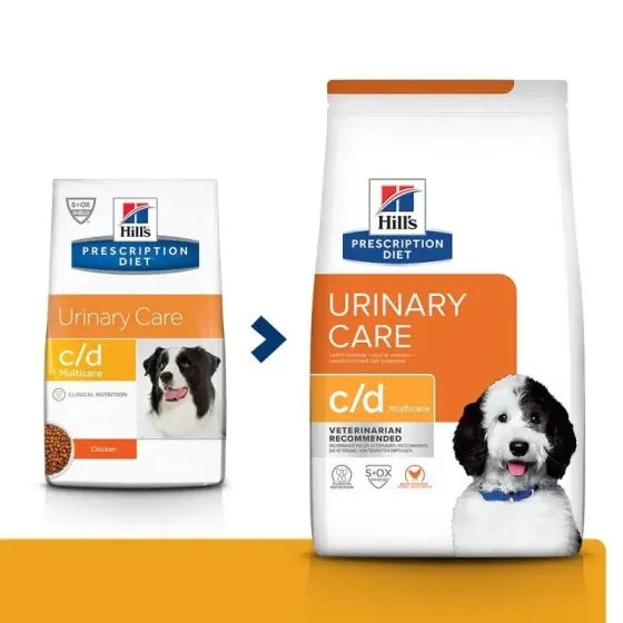 Hills Prescription Diet Canine c/d Multicare (Хиллс ПД Канин с/д) - корм для собак профилактика и лечения МКБ 12 кг. Запорожье