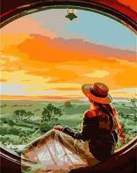 Набір для розпису по номерах Затишний світанок Strateg розміром 40х50 см (GS1369), шт Киев - изображение 1