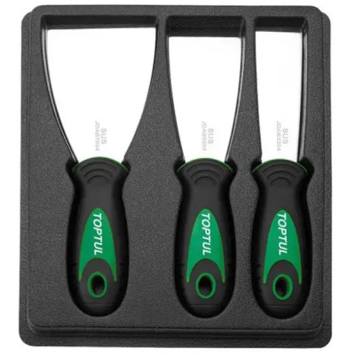 Шпатель Toptul металлический 3шт. JGAT0301 (JGAT0301) Винница - изображение 1