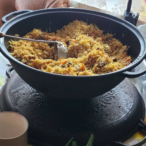 Казан узбецький 8л з кришкою-сковородою гриль Т405СРGr Майстерня Житомир - изображение 6