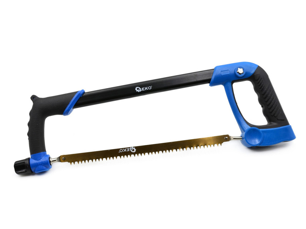 Пилка по металу "GeKo" 300 мм, ручка вертикальна + 3 полотна Киев - изображение 2