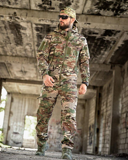 Тактический костюм софтшел sofftshel  мультикам AURA  ВТ0476 Одесса - изображение 2