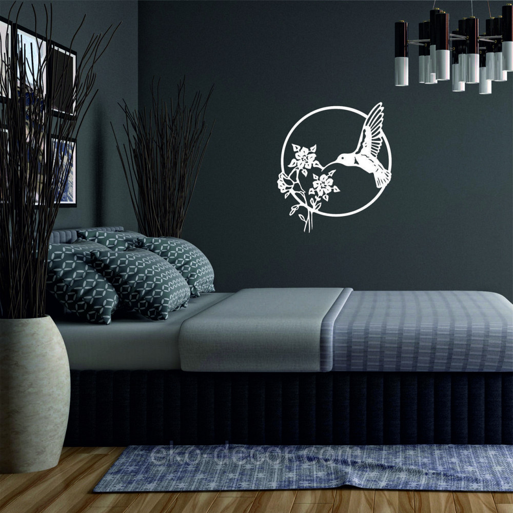 Декоративне настінне 3D Панно «Колибри» Декор на стіну з об'ємом Київ - фото 4