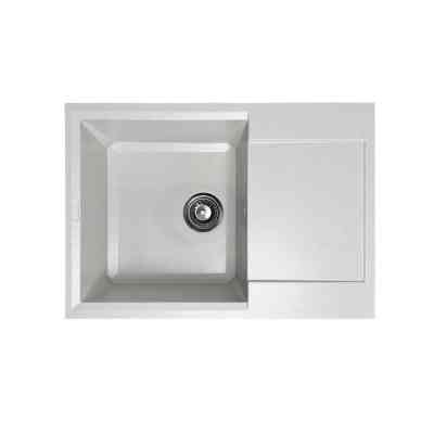 Мойка кухонная Adamant Horizon Medium Old Stone + змішувач (4824296104410) Винница