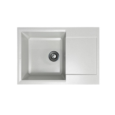 Мойка кухонная Adamant Horizon Medium Old Stone + змішувач (4824296104410) Винница - изображение 3