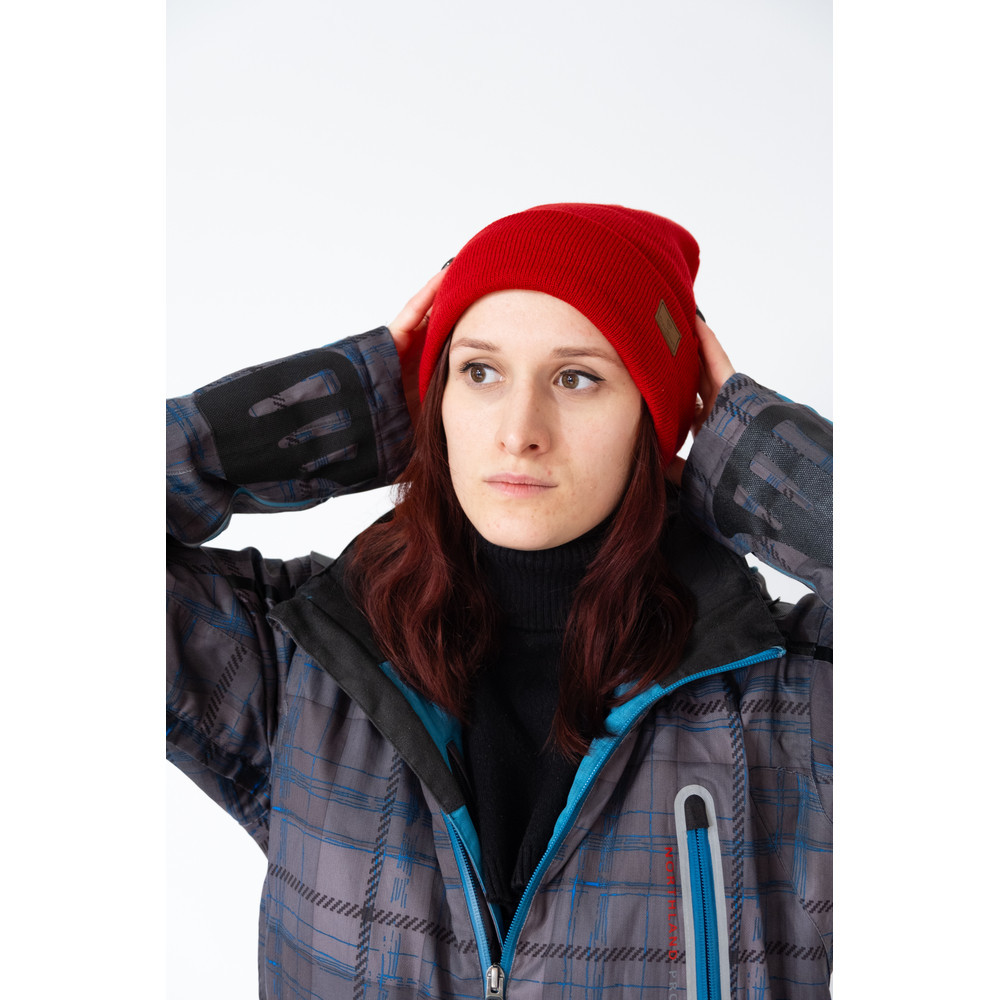 Водонепроницаемая шапка Dexshell DH30509, onesize (56-58 см), красный Ровно - изображение 2