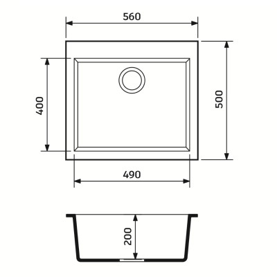 Мойка кухонная Adamant Univer Avena + змішувач + дозатор (4824296902106) Винница - изображение 7