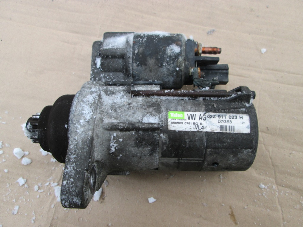 Стартер Volkswagen Caddy 1.9 tdi 2004-2010 (02Z911023H) Ковель - фото 1