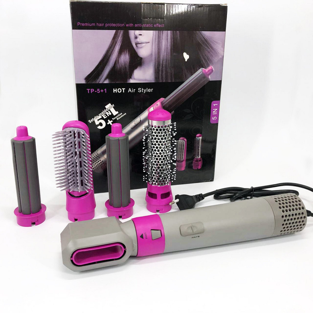 Фен для об'ємної укладки 5, Фен для сушіння волосся з насадкою Якісний волосся VL-29 Львів - фото 11