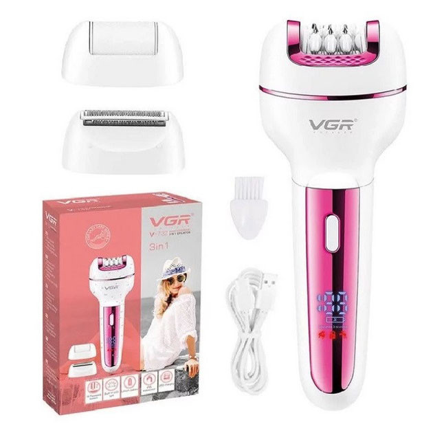 Терки для п'ят для педикюру VGR V-732 Пилка для п'ят професійного використання AD-29 Івано-Франківськ - фото 3