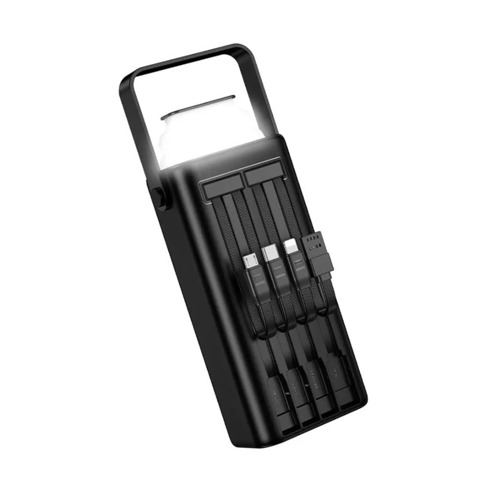 Внешний аккумулятор BOROFONE BJ65 High 22.5W+PD20W+four-cables power bank(30000mAh) Black Киев - изображение 6