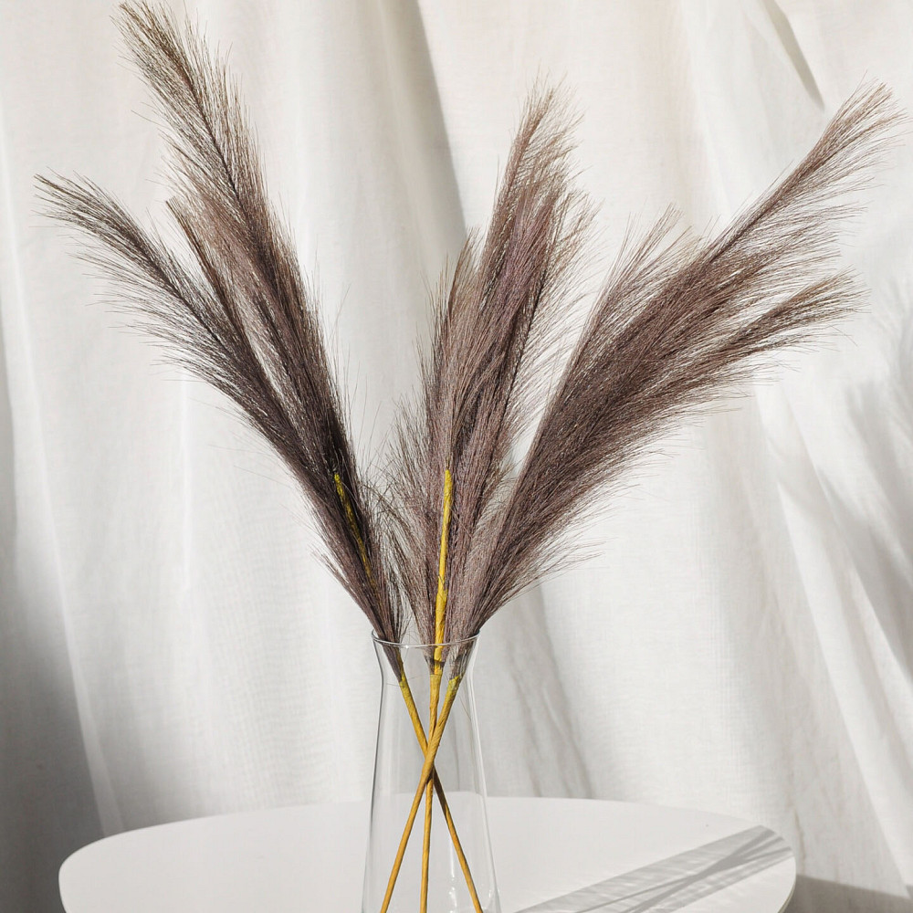 Пампас штучний 75см 5шт/уп. Колір: какао ZH-91 Івано-Франківськ - фото 1