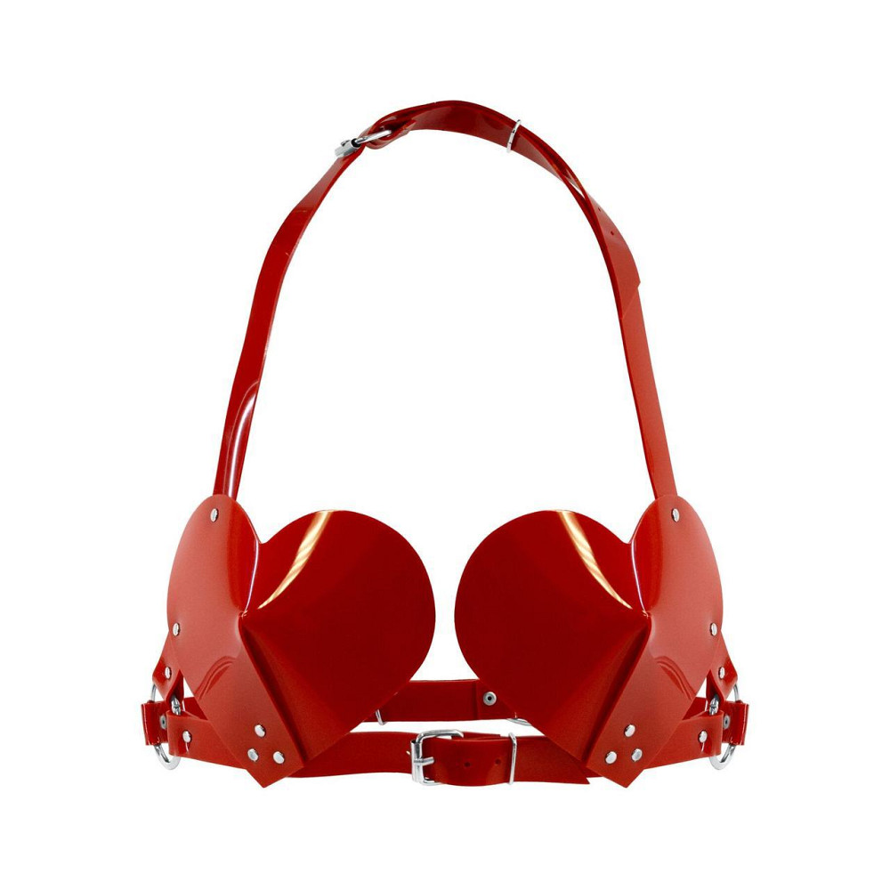 Ліф Серце Feral Feelings - Hearts Bra Red Sex Aura Київ - фото 1