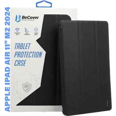 Чехол для планшета BeCover Tri Fold Hard TPU Apple iPad Air 11" M2 2024 Black (711400) Винница