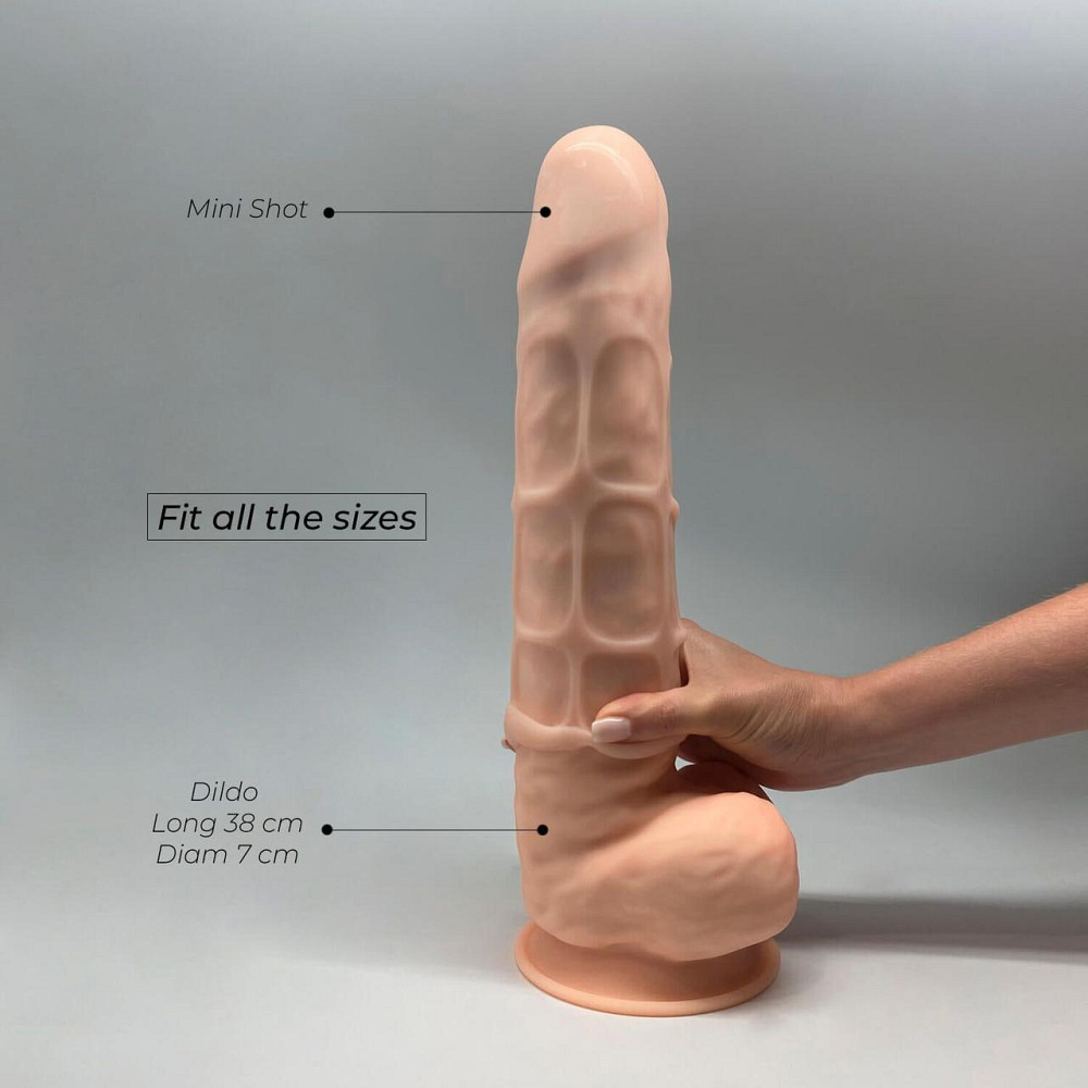 Мінімастурбатор ротик Alive Oral Mini Masturbator (Flesh) Sex Aura Київ - фото 4