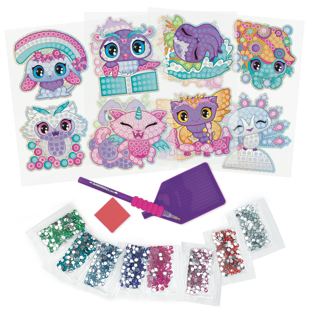 Набір для створення стикерів з алмазною мозаїкою – Космічні улюбленці Дніпро - фото 3