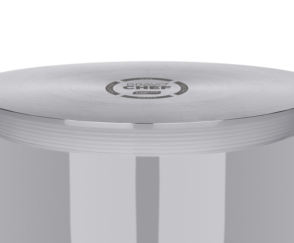 Кастрюля Bravo Chef 18 см (2.6 л) с крышкой (6720868) Киев - изображение 3