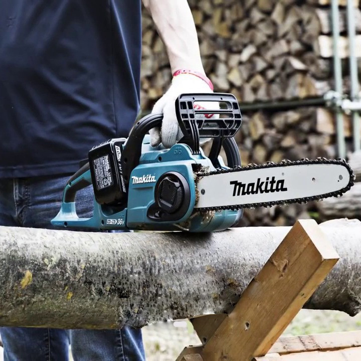 Аккумуляторная цепная пила Makita DUC353Z 36В, шина 35 см, бесщеточная, без АКБ Киев - изображение 10