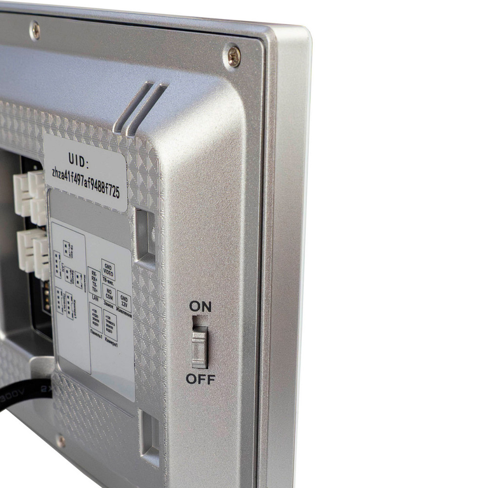 Відеодомофон 7 дюймів з Wi-Fi SEVEN DP-7576-W2K white Київ - фото 5