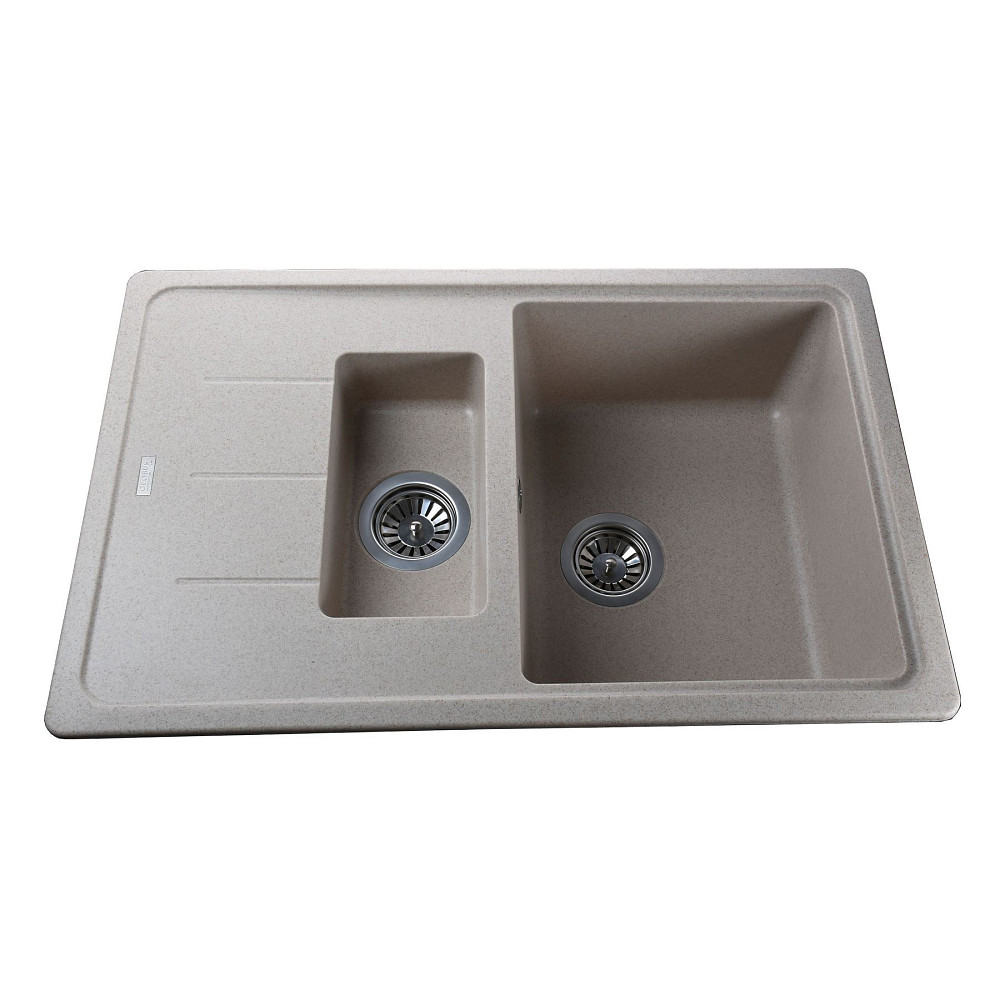 Гранітна мийка Globus Lux IZEO піщаний 780x500мм-А0004 Тернопіль - фото 1