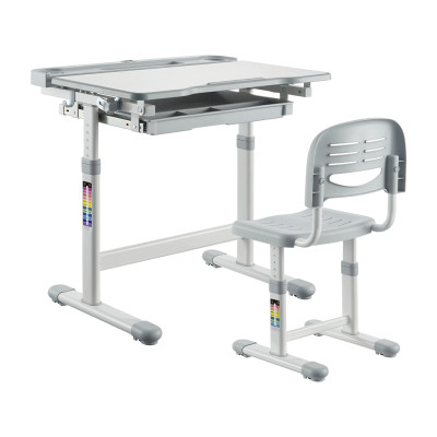 Парта со стулом FunDesk Bellissima grey (221918) Винница - изображение 3