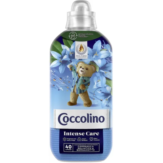Ополаскиватель Coccolino campanula selvatica & bergamotto 40 стирок 1000 мл Львов - изображение 1