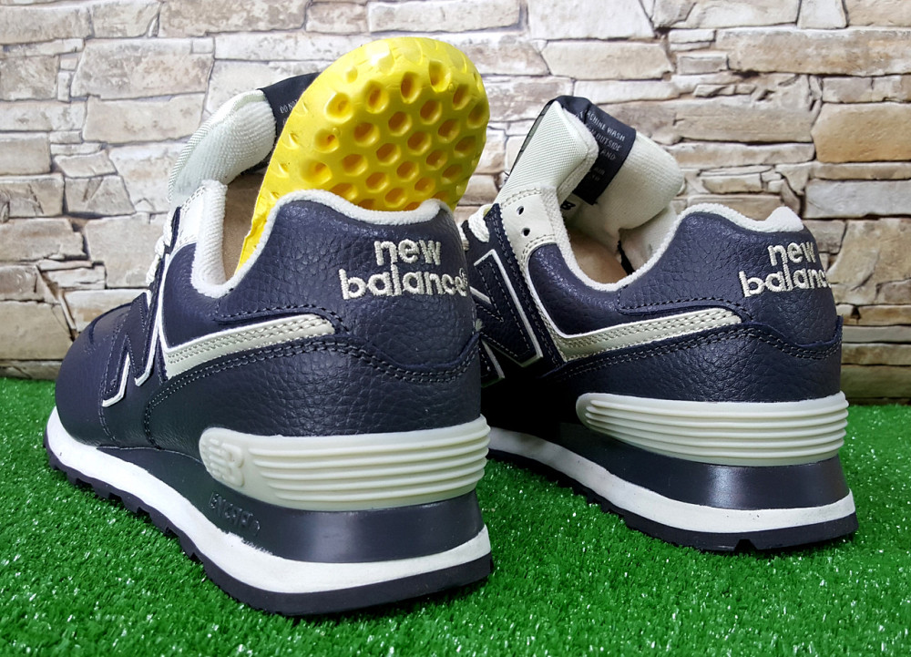 Мужские кроссовки New Balance Black/White ML574EGK ,кожа,оригинал   p.45-29см Киев - изображение 4