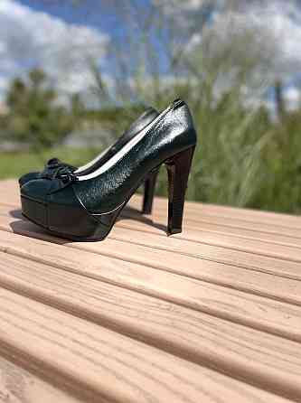 Stepter Туфлі жіночі Stepter темно-зелені натуральна шкіра 38р. (4290) Коломия