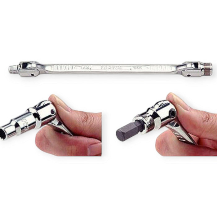 Вороток с шарниром 1/4