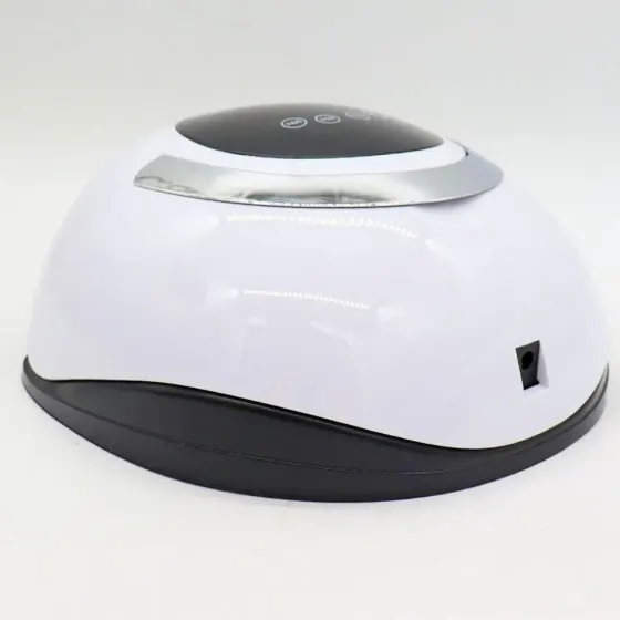 Лампа для маникюра SUN BQ-5T 120Вт UV+LED, Белая/Ультрафиолетовая лампа для сушки ногтей с ручкой и дисплеем Киев