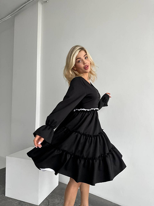 Женская базовая приталенная костюмный креп Одесса - изображение 10