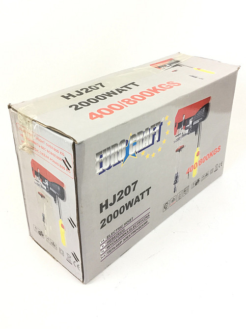 Тельфер Euro Craft HJ207 Польша 400/800 кг Киев - изображение 7