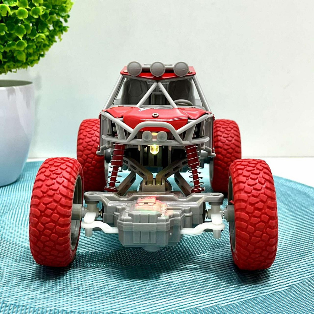 Машинка джип на радіокеруванні годинник + пульт з амортизацією 1:20 Червона (UD2201AS) Чернігів - фото 5