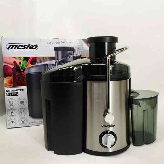 Соковыжималка центробежная Mesko MS 4126b 600Вт QT-70 Львов