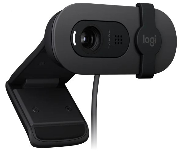 Веб-камера Logitech BRIO 105 FHD GRAPHITE (960-001592) (6916413) Київ - фото 1