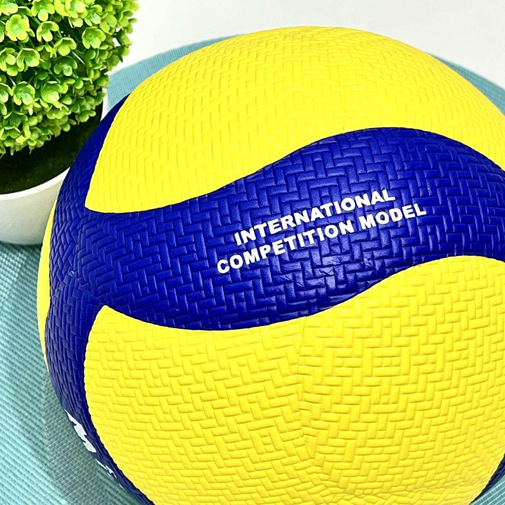М'яч волейбольний офіційний розмір 260-280г Жовто-синій (MS 4383) Чернігів - фото 5