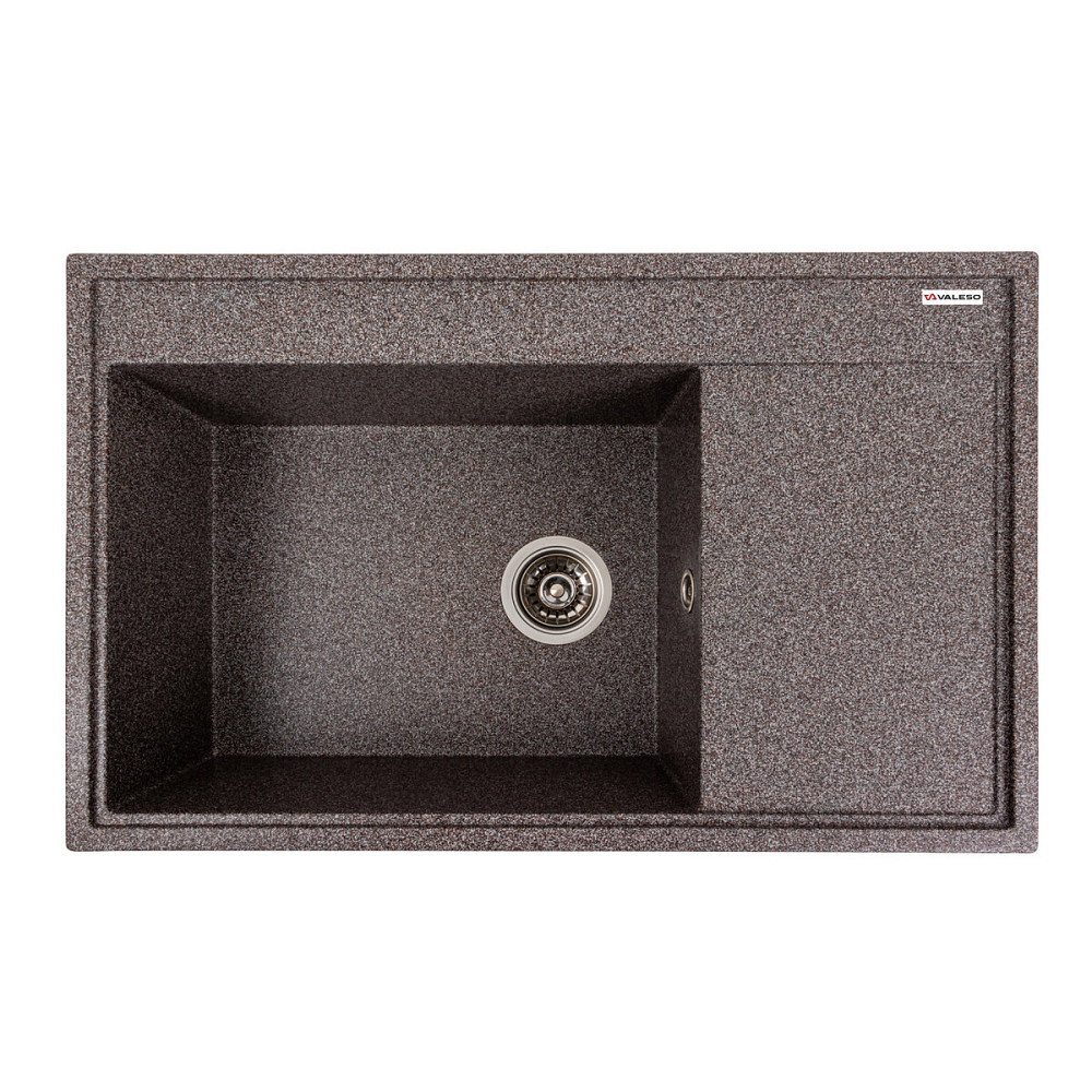 Гранітна мийка для кухні VALESO AZURIT 7950 матова Мікс Коломыя - изображение 1
