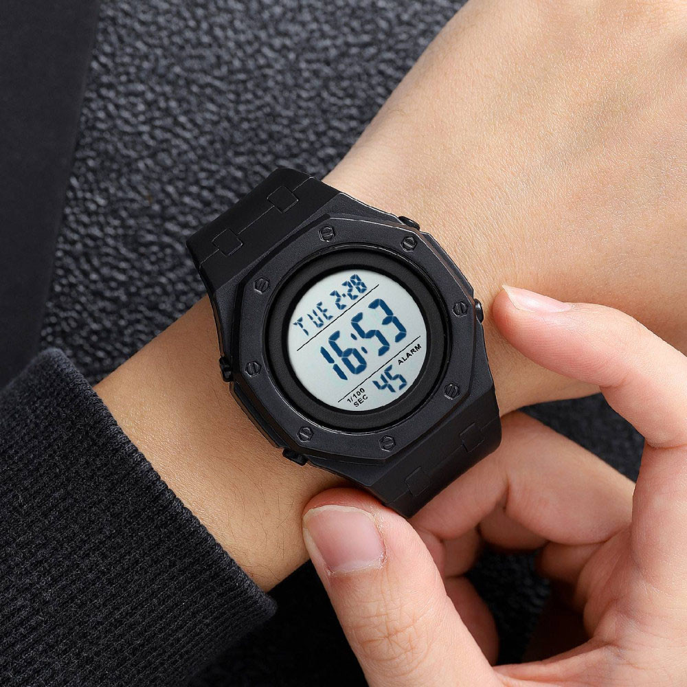 Модні спортивні годинники для активного відпочинку SKMEI, Чоловічі спортивні годинники з гарантією PL-19 Івано-Франківськ - фото 1