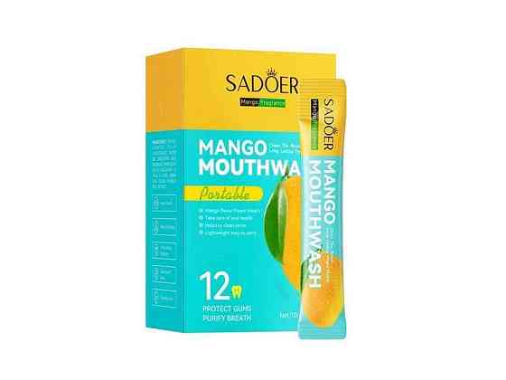 Ополіскувач для ротової порожнини Манго (20 стіків/уп) ТМ SADOER Київ