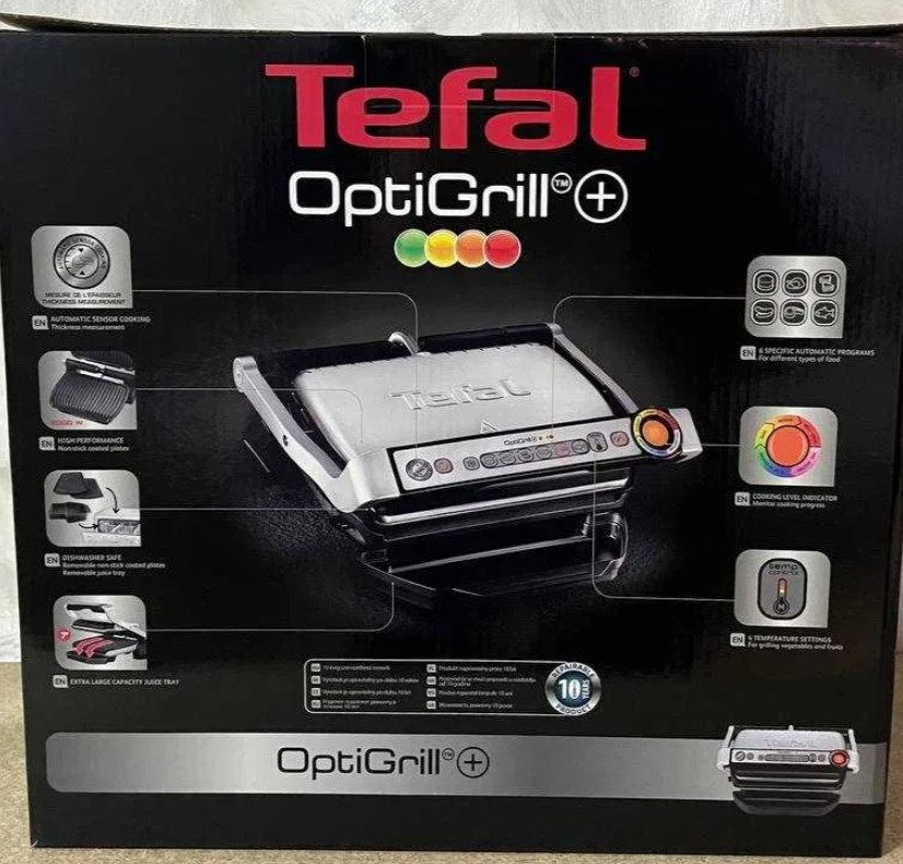 Электро- Гриль: Tefal OptiGrill + GC712D34. Новый! Киев - изображение 2