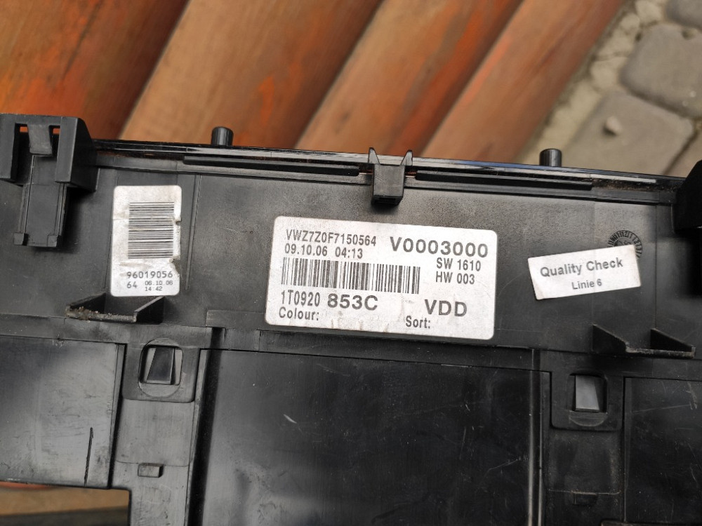 Панель приладів (спідометр) VW Caddy 2004-2010 (1T0920853C) Ковель - фото 4